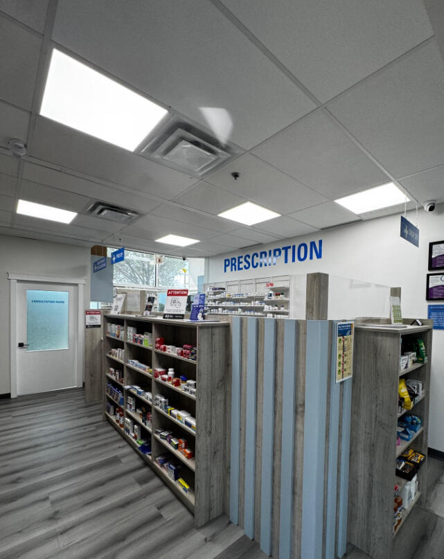 Carleton Pharmacy Clinic Interior